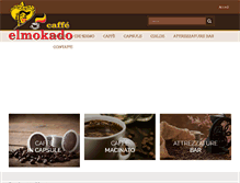 Tablet Screenshot of caffelmokado.it